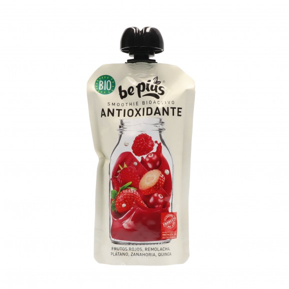 Smoothie antioxidant sabor fruites vermelles, 150 g. Be Plus