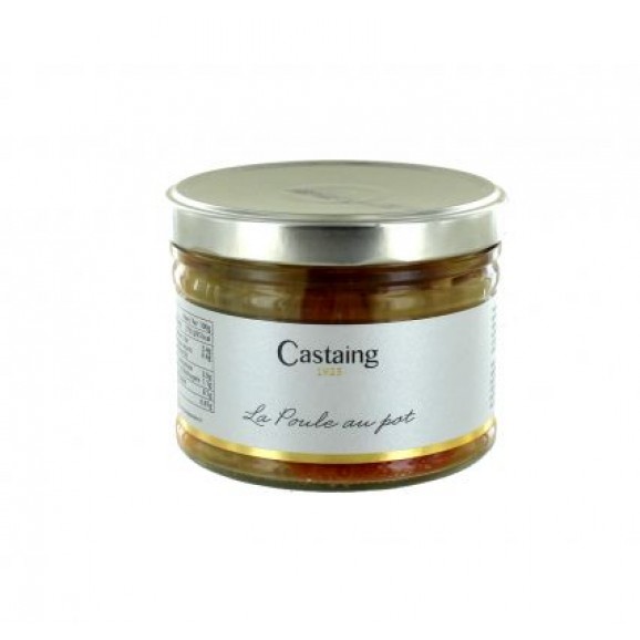 Carn d'olla amb gallina, 400 g. Castaing
