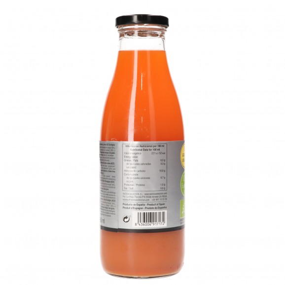 ACE jus de carotte, orange et citron BIO, 750 ml. Huerto del Sabor