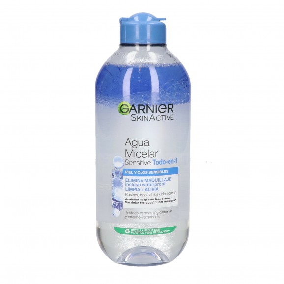 GARNIER AGUA MICELAR SENSITIVE 400ML