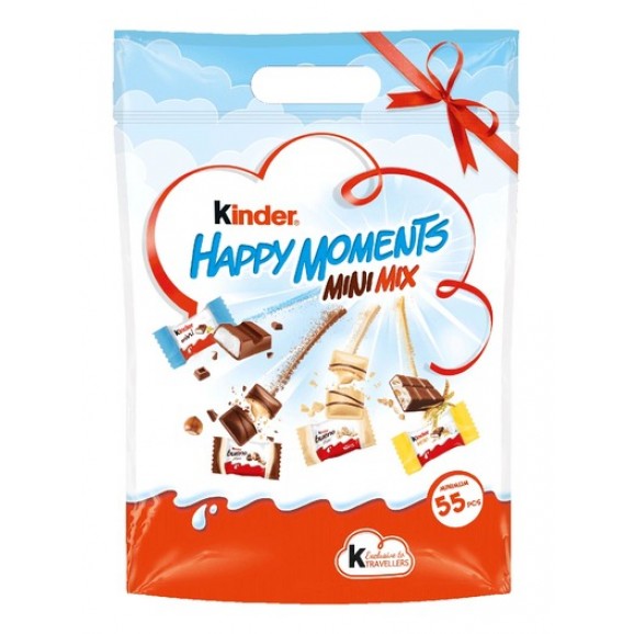 Barritas Happy Moments Mini Mix, 338 g. Kinder