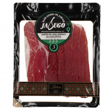 Jamón ibérico, 90 g. Flor Sierra de Jabugo