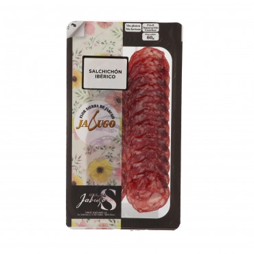 Salchichón ibérico, 60 g. Flor Sierra de Jabugo