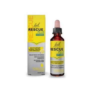 RESCUE BACH REMEDY PLUS GOTES 20ML