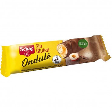 Snack de xocolata Ondulé, 30 g. Schär