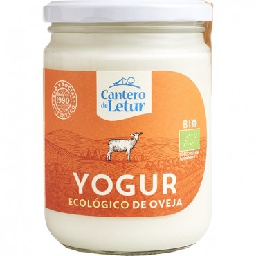 Iogurt de llet d'ovella BIO, 420 g. Cantero de Letur