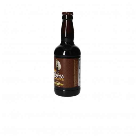 BORIS BROWN ALE BEER 33CL