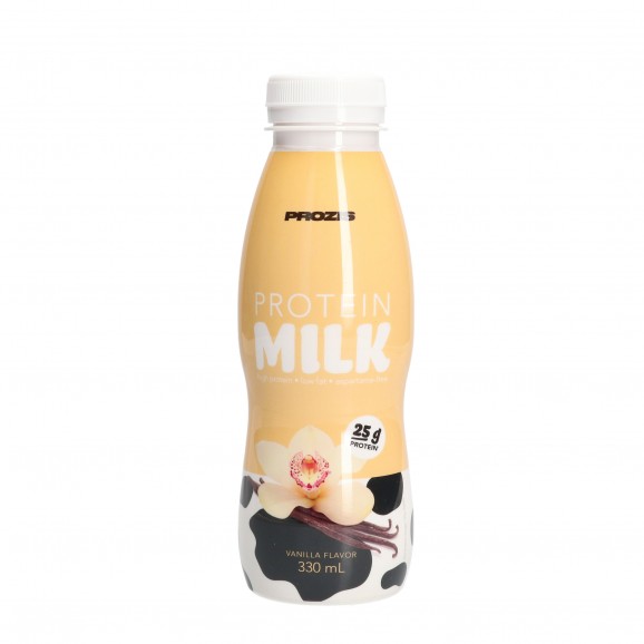 Batido de proteína de leche con vainilla, 350 ml. Prozis