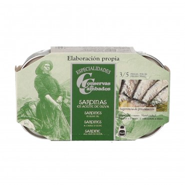 C.CAMBADOS SARDINES HUILE OLIVE 3/5 SPEC