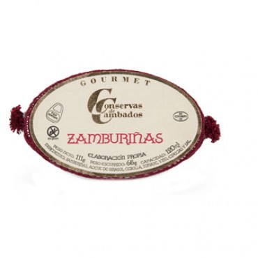 Coquillages assortis (zamburiñas) en sauce galicienne gourmet, 65 g. Conservas de Cambados
