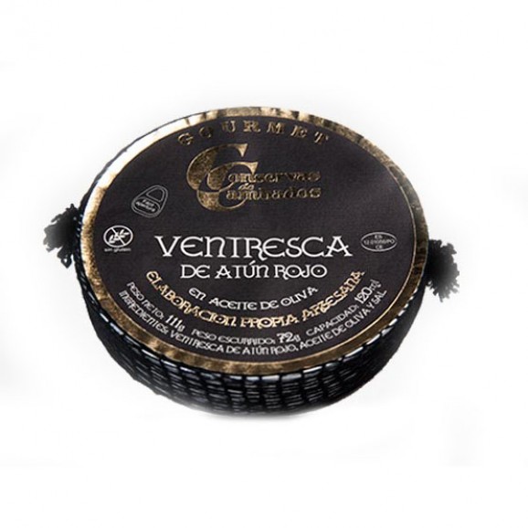 Delicias de atún rojo, 120 g. Conservas de Cambados