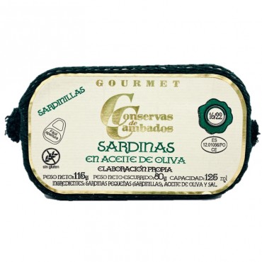 C.CAMBADOS SARDINE HUILE OLIVE 16/22 SPE