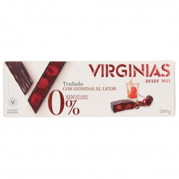 VIRGINIAS CHOCOLAT GRIOTTES 0% S/SUCRE
