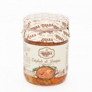 ROSARA LENTILLES ETOUFFEE 400GN