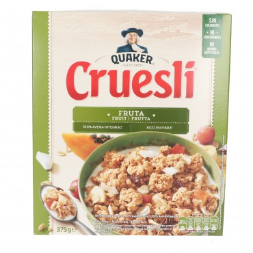 QUAKER CRUESLI FRUIT 375G