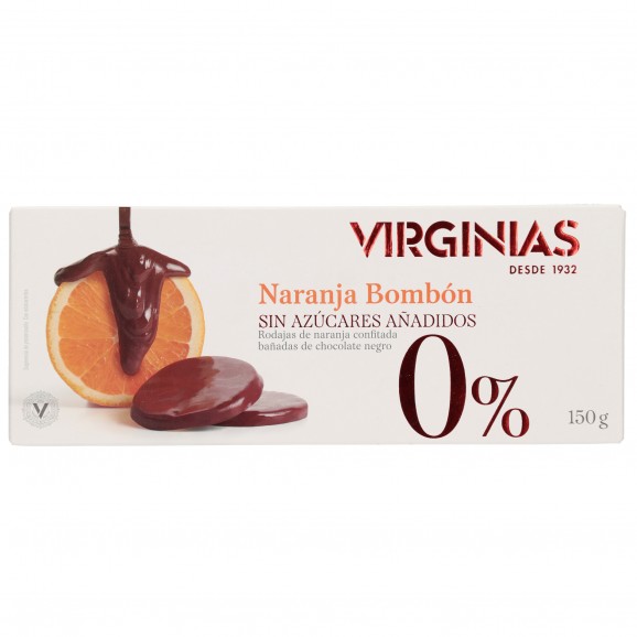 VIRGINIAS 0% ORANGE GLACE CHOCOLAT 150G
