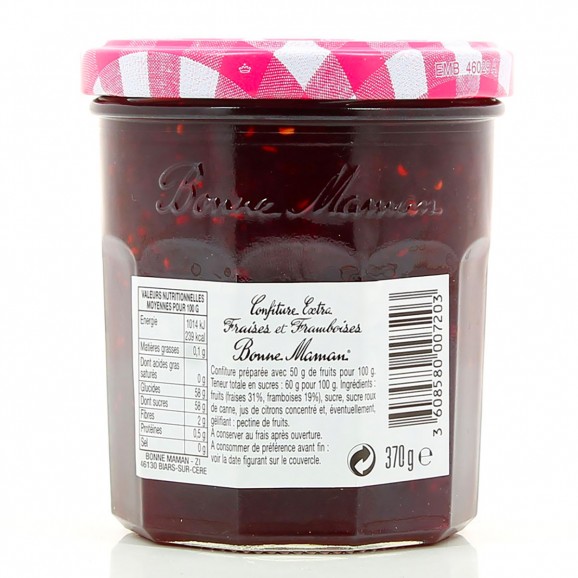 BONNE MAMAN FRESA FRAMBUESA 370G