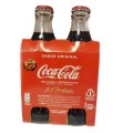 Refresco de cola en botella de cristal, 4 unidades de 20 cl. Coca Cola