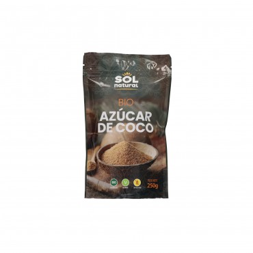 Sucre de coco BIO, 250 g. Sol Natural