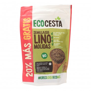 Llavors de lli marró moltes Love Seeds, 200 g. Ecocesta