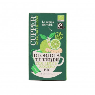 CUPPER THE VERT LIME&GINGEMBRE BIO 20U.