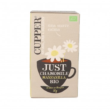 CUPPER JUST CAMOMILLE BIO 20U.