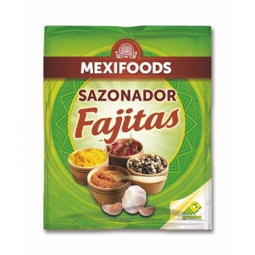 Condiment per a fajitas, 30 g. Mexifoods