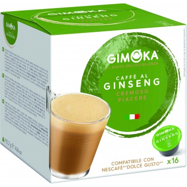 GIMOKA DG CAFE AL GINSENG 16U.