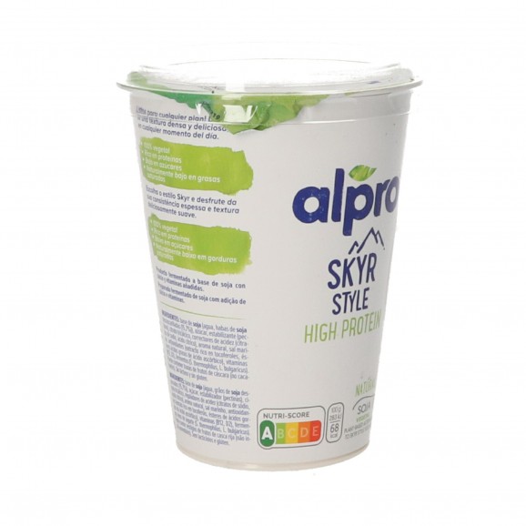 Iogurt de soja natural Skyr, 400 g. Alpro