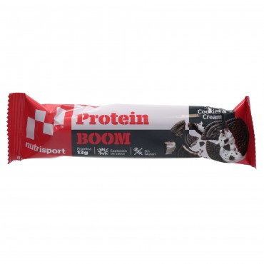NUTRISPORT BAR PROTEIN BOOM COOKIES 49G