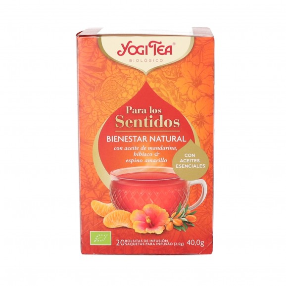 YOGI TEA SENTIDOS BIENESTAR NATURAL 17U.
