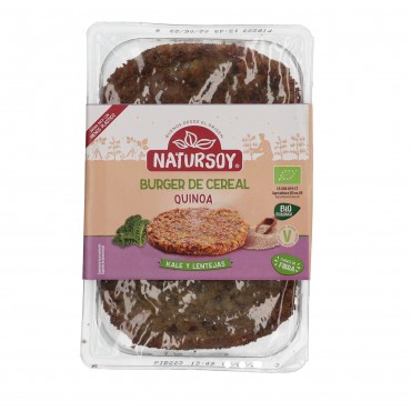 NATURSOY HAMBURGUESA KALE LLENTIES 200G