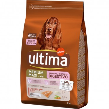 ULTIMA DOG MEDIUM SALMON  3KG