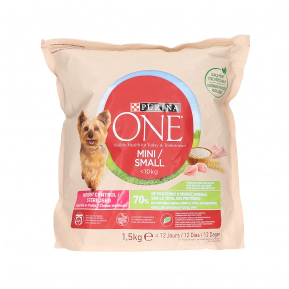 PURINA ONE GOS MINI PINSO 1,5KG