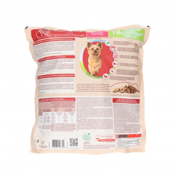 PURINA ONE GOS MINI PINSO 1,5KG