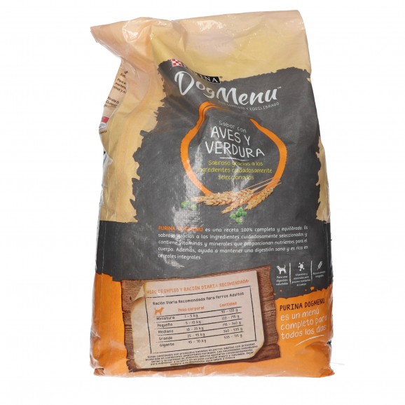 PURINA DOG MENU AVE Y VERDURAS 10KG