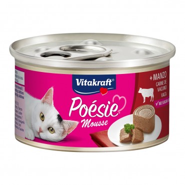 VITAKRAFT POESIE MOUSSE TERNERA 85G