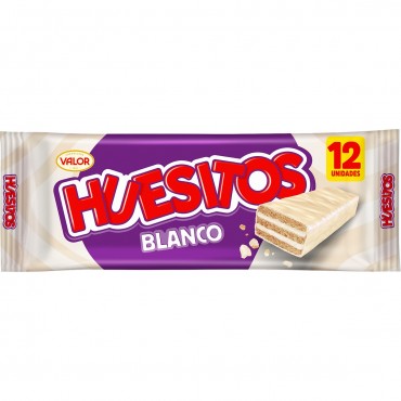 VALOR HUESITOS BLANC 20G X 12U.
