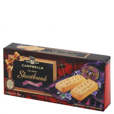 CAMPBELLS SHORTBREAD FINGER 150G
