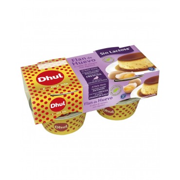 DHUL FLAM D'OU SENSE LACTOSA 4X110G