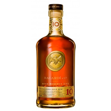 Rom gran reserva de 10 anys, 70 cl. Bacardi