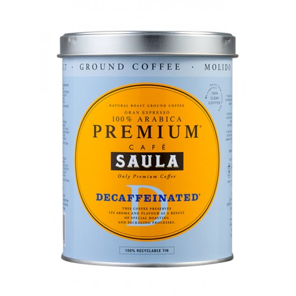 Café descafeinado ECO prémium, 20 unidades. Saula