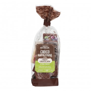 C.M NAPOLITAINS 3 CHOCOLATS 150G