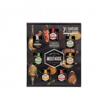 C.M COFFRET DEGUSTATION 7 MOUTARDES 1U.
