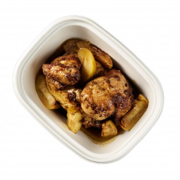 N.JUBANY ½ POLLO ASADO MANZANA 600G