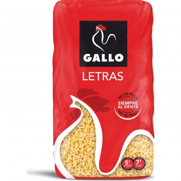 GALLO LETRAS LETTRES 450G