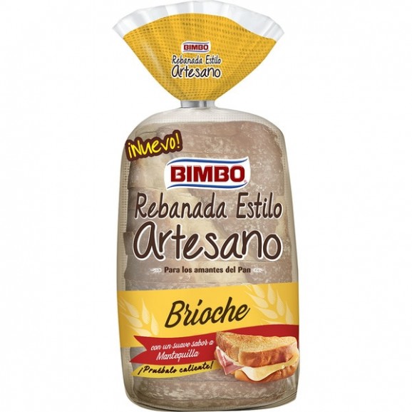BIMBO ARTESANO BRIOCHE 550G