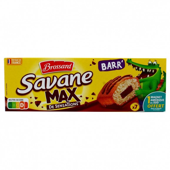 BROSSARD SAVANE BARR' CHOCOLATE 7U. 210G