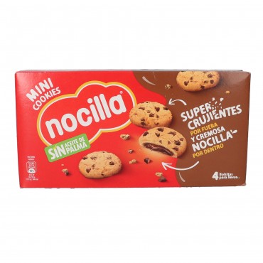 Minicookies fourrés au chocolat, 160 g. Nocilla