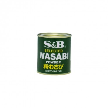 S&B WASABI POLVO LATA 30G